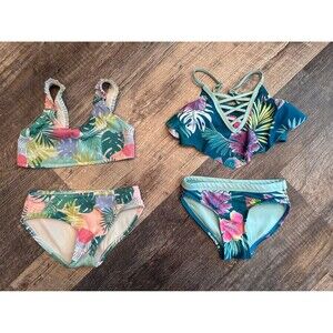 Girls Swimsuit Lot Sz 6